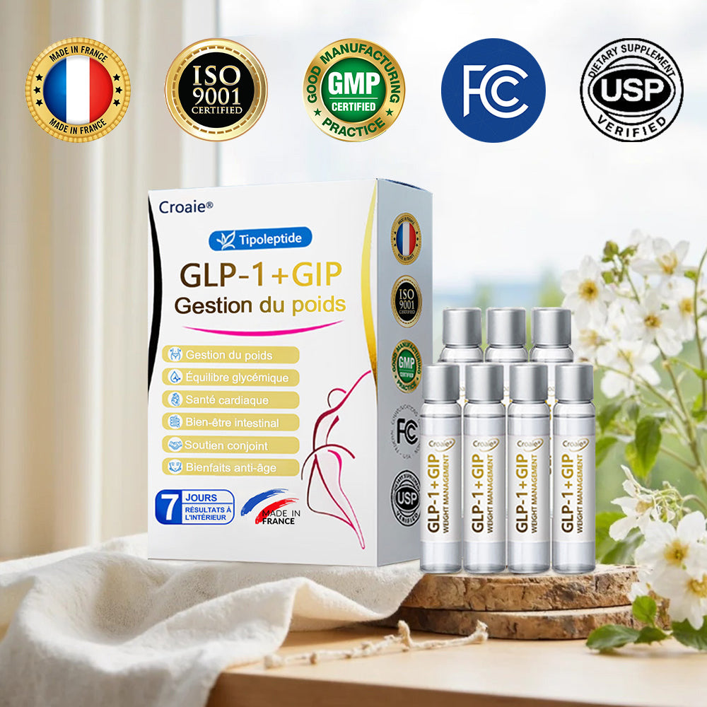 🇫🇷 ANSM Certifié | Boutique Officielle France— Croaie® Solution oraxle Telportide, solution double action GIP et GLP-1 pour la perte de poids, une bouteille par jour, résultats en 7 jours  💳--